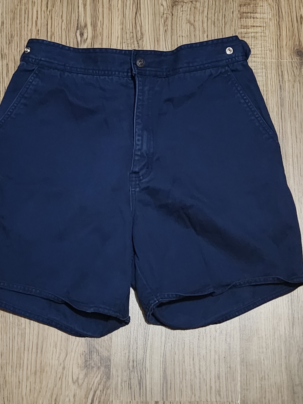Coca Cola Men's Dark Blue Flat Front Shorts